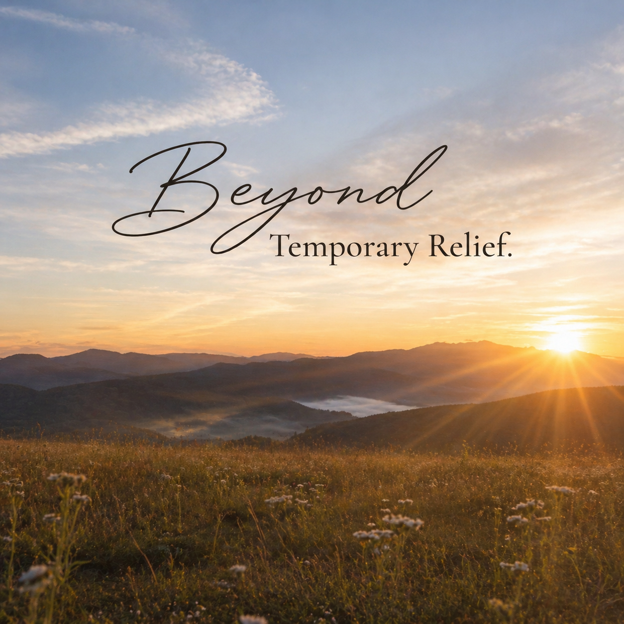Beyond Temporary Relief